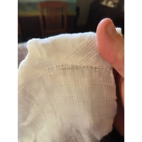 Flax brand linen button down top/Jacket sz Medium - Picture 3 of 4